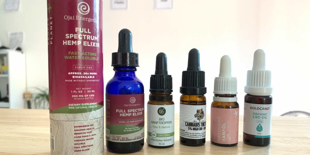 Ojai Energetics CBD and CBD oils