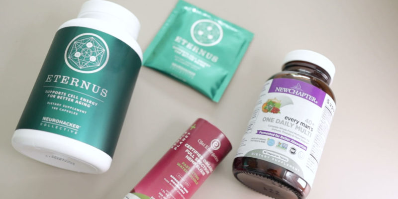 My 3 Supplements: Neurohacker Eternus, Ojai CBD and New Chapter Multivitamins